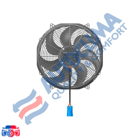 Ventilator Motor Condensator SPAL/Autoclima - imagine 2