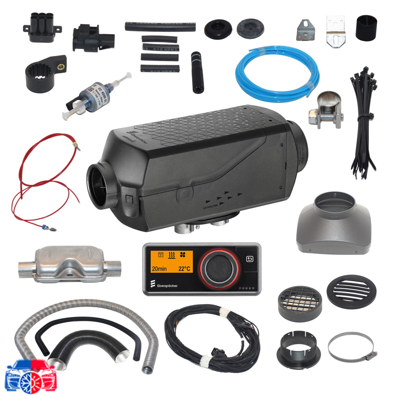 Incalzitor auxiliar EBERSPAECHER AIRTRONIC S3 12V - imagine 5